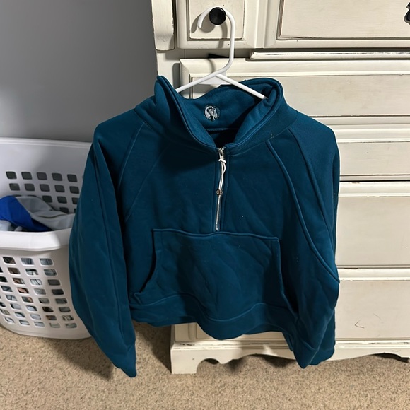 Blue green new lululemon scuba - Picture 1 of 1